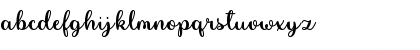 Download Pretty Summer Regular Font Lowercase Preview