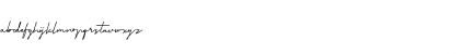 Download Primera_Signature Regular Font Lowercase Preview