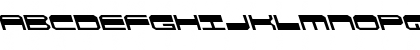 Download QuickGear Leftalic Italic Font Lowercase Preview