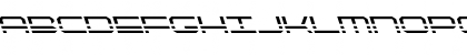 Download QuickQuick Leftalic Italic Font Lowercase Preview