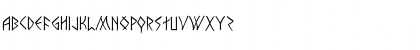 Download Rune Slasher Condensed Condensed Font Lowercase Preview
