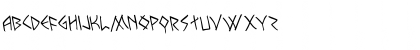 Download Rune Slasher Rotated Regular Font Lowercase Preview
