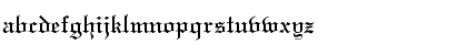 Download Old English Regular Font Lowercase Preview