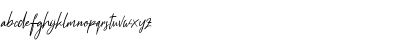 Download Black Pen Regular Font Lowercase Preview