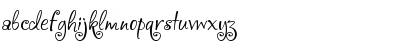Download Chocogirl Regular Font Lowercase Preview