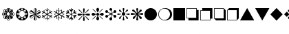 Download ZapfDingbats Regular Font Lowercase Preview