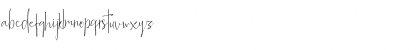 Download Alberth Demo Regular Font Lowercase Preview