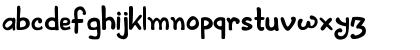 Download Artless Demo Regular Font Lowercase Preview