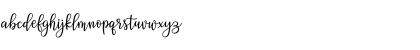 Download Ashadiya Regular Font Lowercase Preview