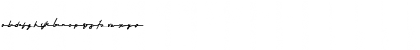 Download Attention Script Regular Font Lowercase Preview