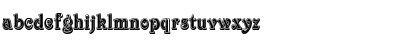Download Victorian-InlineShaded Regular Font Lowercase Preview