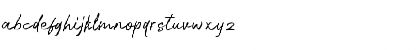 Download Bluehill Regular Font Lowercase Preview