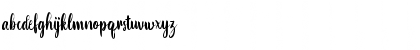 Download Bonillo Regular Font Lowercase Preview