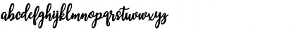 Download breather Regular Font Lowercase Preview