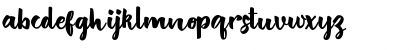 Download British Script Regular Font Lowercase Preview