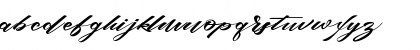 Download bruke Regular Font Lowercase Preview