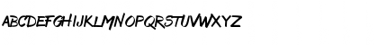 Download Bruss Normal Regular Font Lowercase Preview