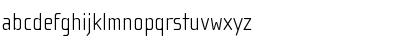 Download ChollaSansThin Regular Font Lowercase Preview