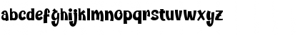 Download Chickybom Regular Font Lowercase Preview