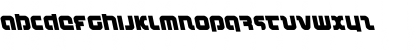 Download Combat Droid Leftalic Italic Font Lowercase Preview