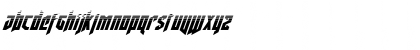Download Deathshead Halftone Italic Italic Font Lowercase Preview