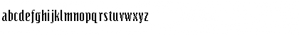 Download VideoCondSSK Regular Font Lowercase Preview