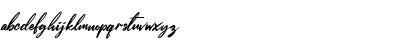 Download Evallia Regular Font Lowercase Preview
