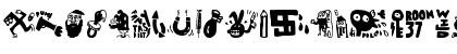 Download Habitaci׮ 37 Regular Font Lowercase Preview