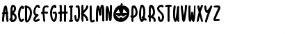 Download Halloween Treats Regular Font Lowercase Preview