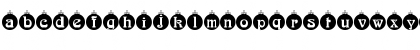 Download Christbaumkugeln Regular Font Lowercase Preview