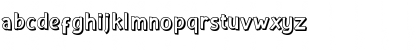 Download Shadow Regular Font Lowercase Preview