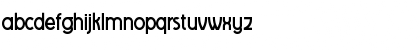 Download Tawakkal Sans Regular Font Lowercase Preview