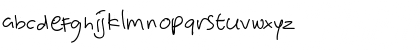 Download Victorya Handwriting Regular Font Lowercase Preview