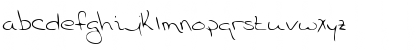 Download ChristinesHand Regular Font Lowercase Preview