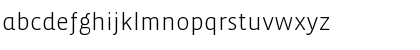 Download VistaSansAltLight Regular Font Lowercase Preview