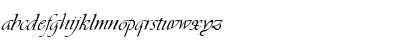 Download VivaldiD CL Regular Font Lowercase Preview