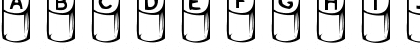 Download Vodka Regular Font Lowercase Preview
