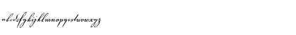 Download VolutaScript Regular Font Lowercase Preview