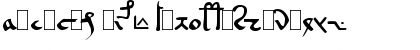 Download Voynich Frogguy Hand A Normal Font Lowercase Preview