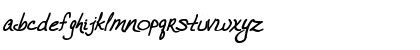 Download VTC JoeleneHand Italic Font Lowercase Preview