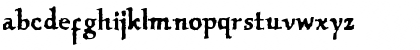 Download VTC OldAsCrap Regular Font Lowercase Preview