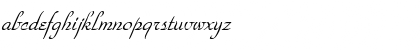 Download WaldorfScript Italic Font Lowercase Preview