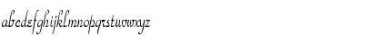 Download WaldorfScriptCondensed Regular Font Lowercase Preview