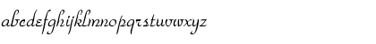 Download WaldorfScript Plain Font Lowercase Preview