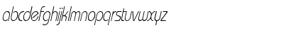 Download WashingtonMetroCondensed Italic Font Lowercase Preview