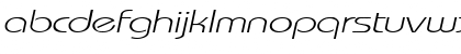 Download WashingtonMetroExtended Italic Font Lowercase Preview