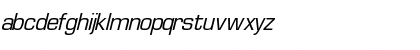 Download Waukegan LDO Oblique Font Lowercase Preview