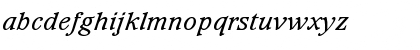 Download WaverlyMediumItalic Roman Font Lowercase Preview