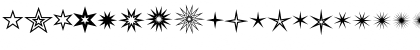 Download WE_Starcrazy1 Regular Font Lowercase Preview