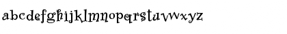 Download WhimsyICG-Bold Regular Font Lowercase Preview